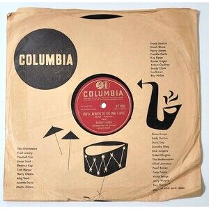 78 Pop DINAH SHORE You'll Always Be The One I Love / For Sentimental Reasons E